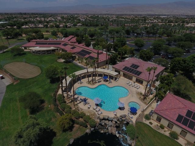 Drone of Pool area
