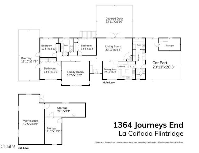 Detail Gallery Image 70 of 71 For 1364 Journey's End Dr, La Canada Flintridge,  CA 91011 - 3 Beds | 2 Baths