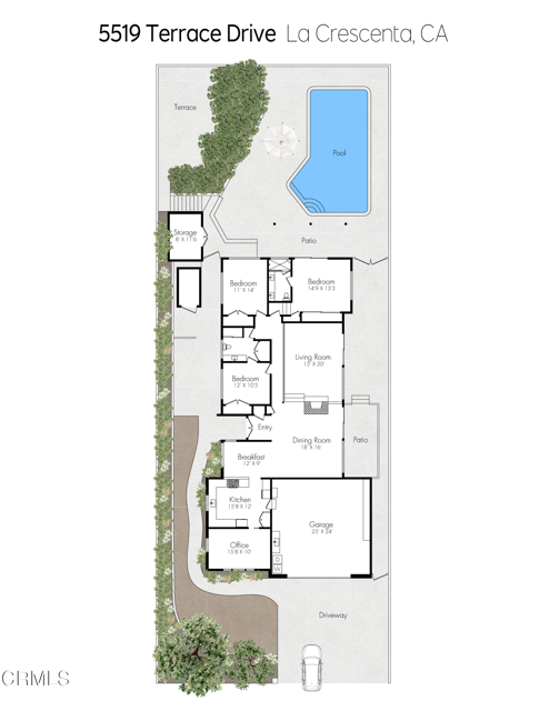 Detail Gallery Image 26 of 26 For 5519 Terrace Dr, La Crescenta,  CA 91214 - 4 Beds | 2 Baths