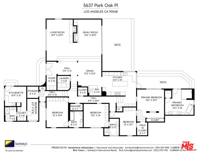 5637 Park Oak Place, Los Angeles, California 90068, 5 Bedrooms Bedrooms, ,2 BathroomsBathrooms,Single Family Residence,For Sale,Park Oak,24435291