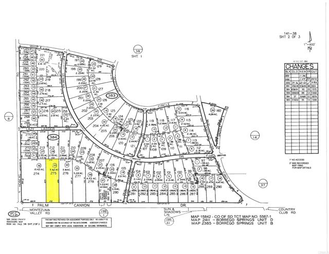 Detail Gallery Image 5 of 6 For Palm Canyon Dr Lot 275, Borrego Springs,  CA 92004 - – Beds | – Baths