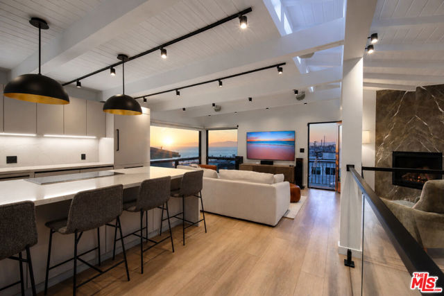 Living Area with Ocean View!