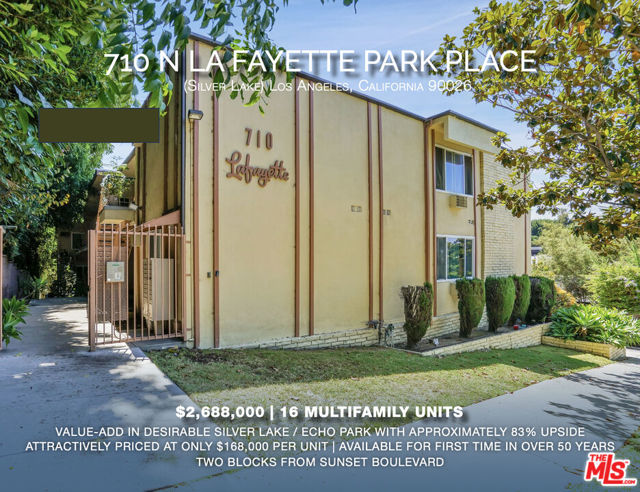 712 N La Fayette Park Pl, Los Angeles, CA 90026