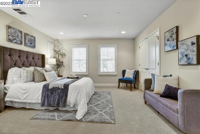 Master bedroom - one of three bedroom/bathroom suites