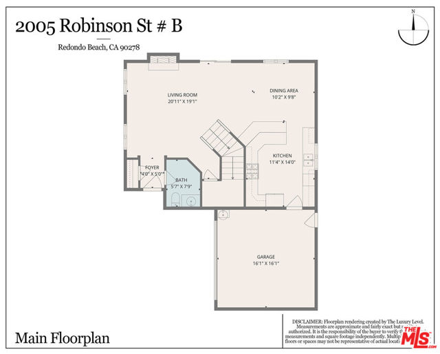 2005 Robinson Street, Redondo Beach, California 90278, 4 Bedrooms Bedrooms, ,3 BathroomsBathrooms,Residential,For Sale,Robinson,26638819