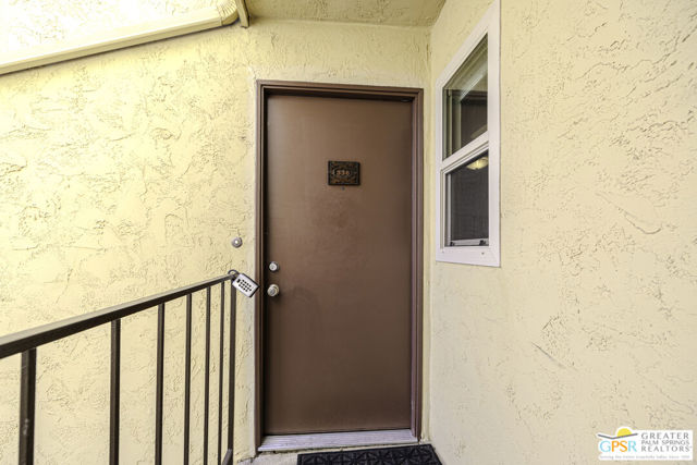 Entry Door/Kitchen Window