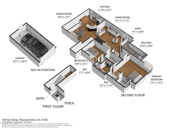 540 Via Colinas, Thousand Oaks, California 91362, 2 Bedrooms Bedrooms, ,2 BathroomsBathrooms,Condominium,For Sale,Via Colinas,225000882