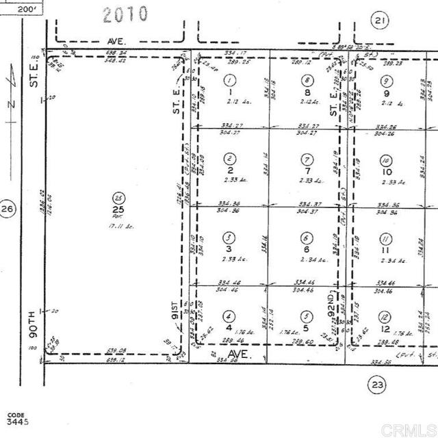 Detail Gallery Image 4 of 4 For 0 92 St E/Ave L8, Lancaster,  CA 93535 - – Beds | – Baths