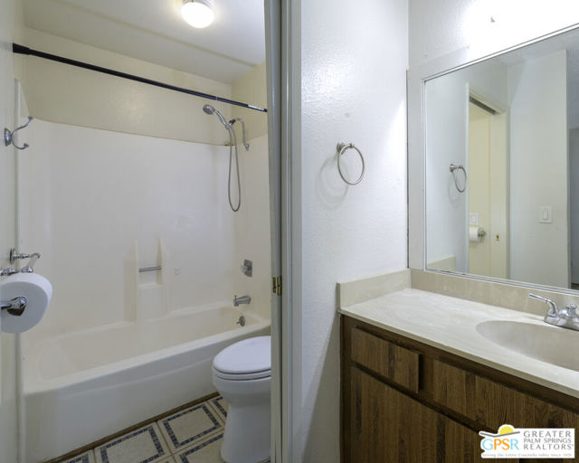 Shower and Vanity
