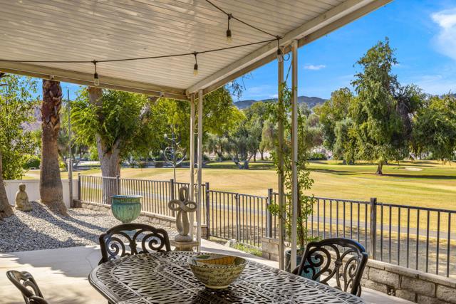 Covered Private Patio