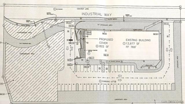 Site Plan with parking layout