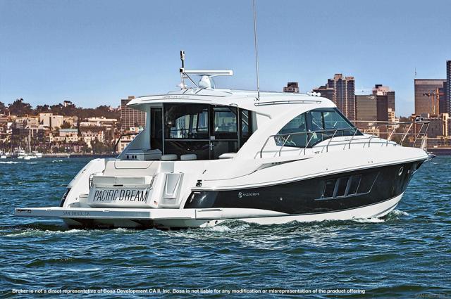 The Pacific Dream 45' Yacht, exclusive use by Pacific Gate residents.