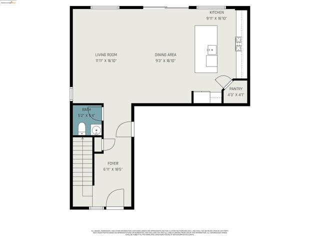 View of room layout
