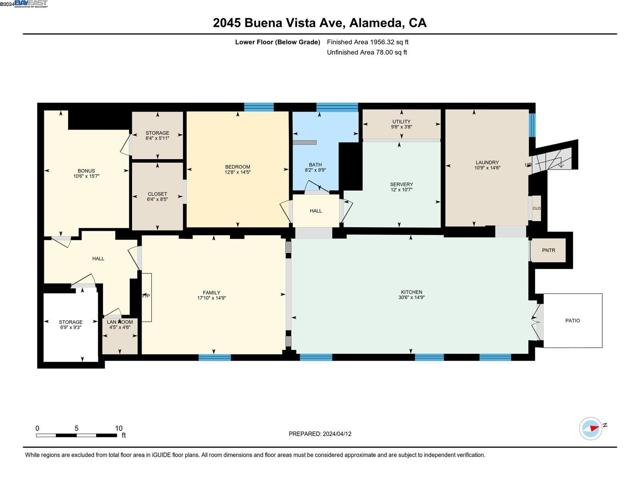 2045 Buena Vista Ave, Alameda, California 94501, 5 Bedrooms Bedrooms, ,4 BathroomsBathrooms,Single Family Residence,For Sale,Buena Vista Ave,41056078