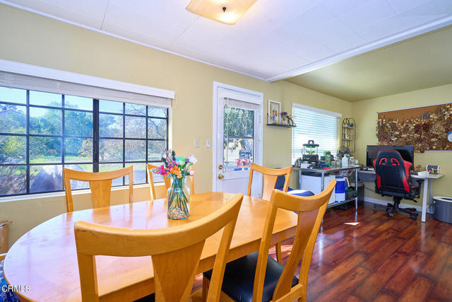 Rear house- dining area