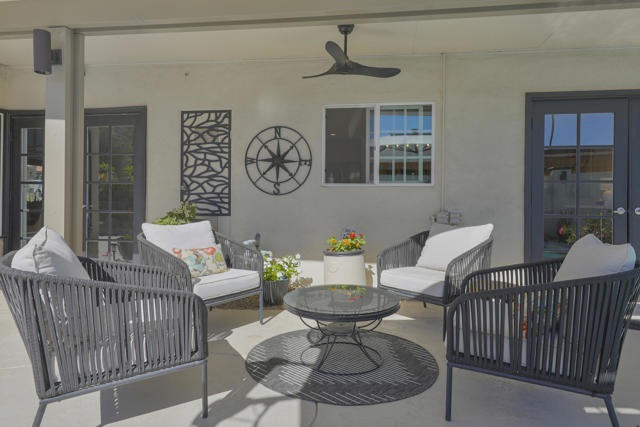Outdoor patio