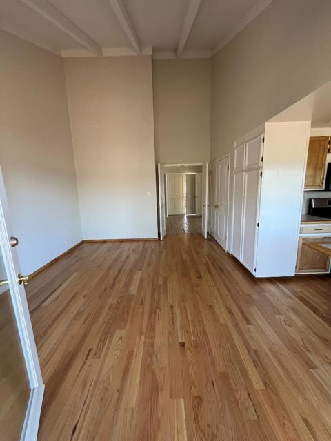 Looking towards front door from family room