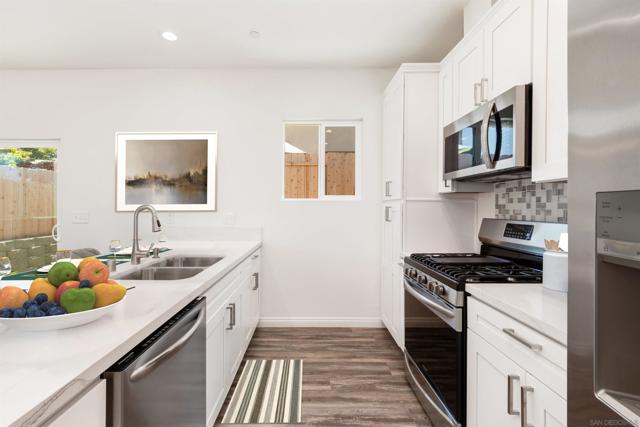 Virtually Staged - Super Kitchen with brand new appliances where the new buyer is the first to use them.