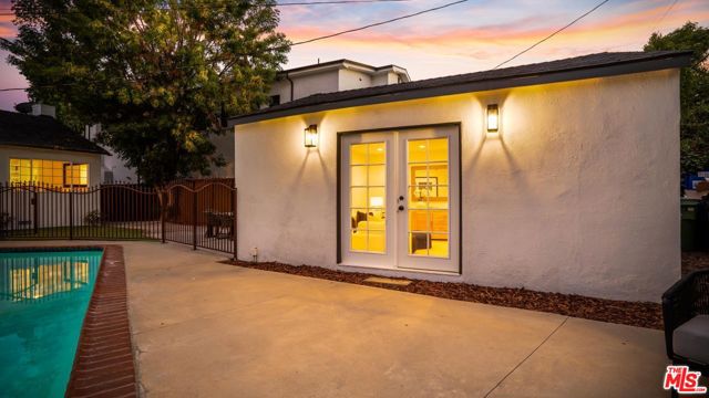 Converted Garage Entry