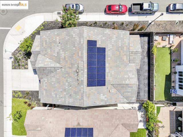 Aerial view of property and surrounding area
