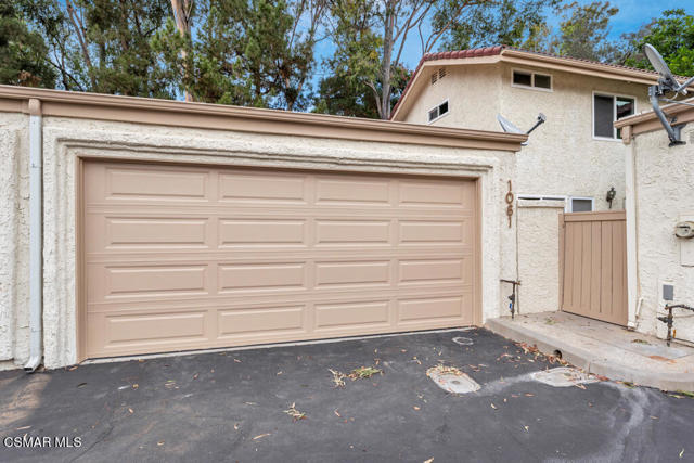 2 Car Attached Garage With Auto Opener