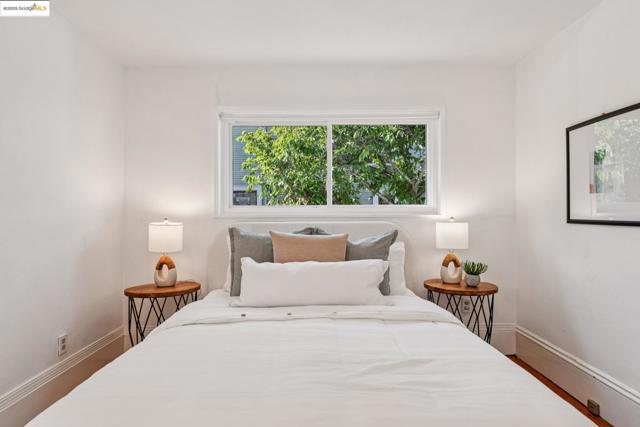 Bedroom featuring baseboards