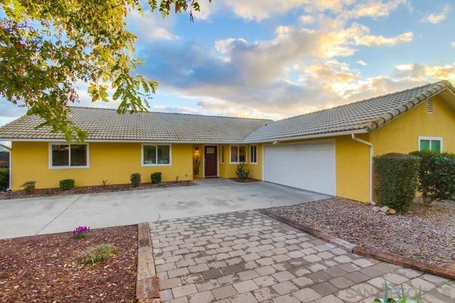 24437 Ysidro Drive, Ramona, California 92065, 3 Bedrooms Bedrooms, ,2 BathroomsBathrooms,Single Family Residence,For Sale,Ysidro Drive,250020980SD