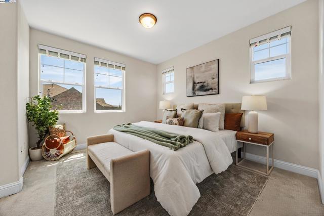 Primary Bedroom with king size bed