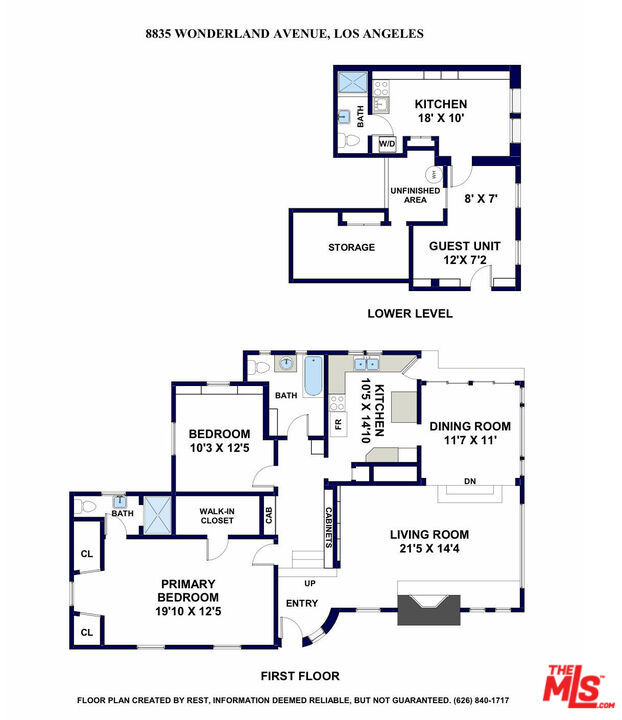 8835 Wonderland Avenue, Los Angeles, California 90046, 2 Bedrooms Bedrooms, ,1 BathroomBathrooms,Single Family Residence,For Sale,Wonderland,24457407