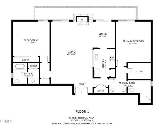 Detail Gallery Image 71 of 71 For 1127 E Del Mar Bld #411,  Pasadena,  CA 91106 - 2 Beds | 2 Baths