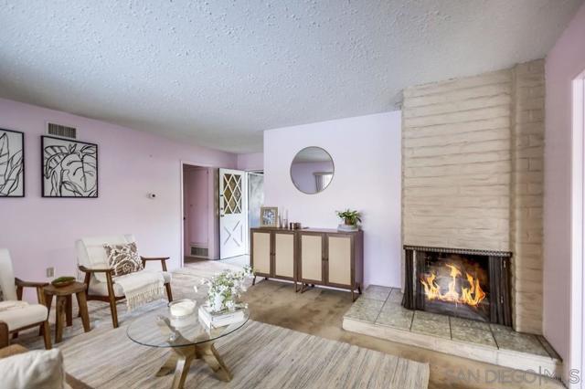 Snuggle up to the fireplace on cooler evenings!