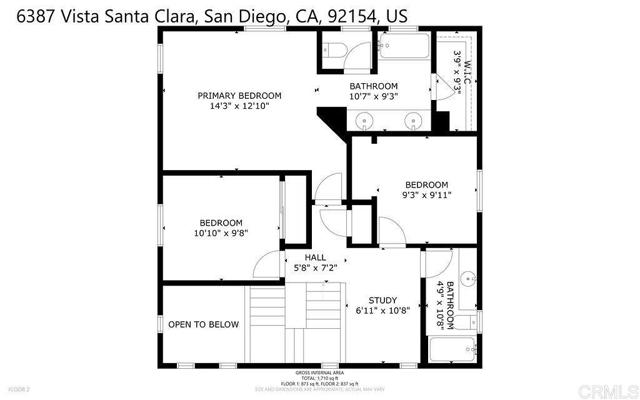 Detail Gallery Image 33 of 33 For 6287 Vista Santa Clara, San Diego,  CA 92154 - 3 Beds | 2/1 Baths