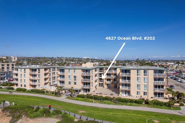 Detail Gallery Image 1 of 1 For 4627 Ocean Bld #202,  San Diego,  CA 92109 - 1 Beds | 1 Baths