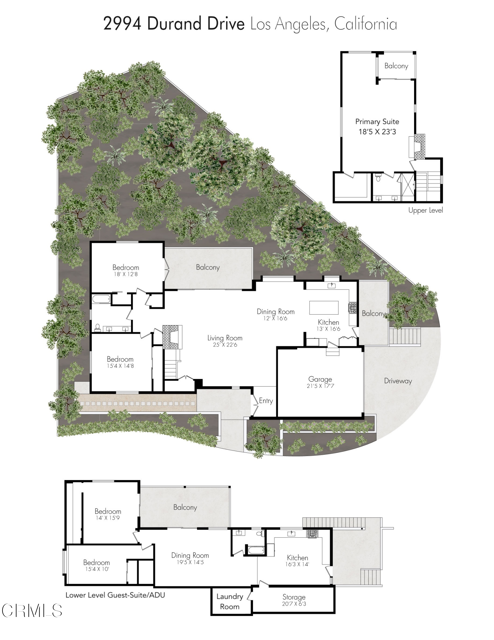 Detail Gallery Image 40 of 40 For 2994 Durand Dr, Los Angeles,  CA 90068 - 5 Beds | 3 Baths