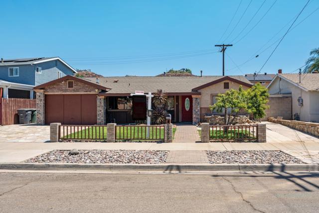 Detail Gallery Image 1 of 1 For 1599 Buckeye Dr, El Cajon,  CA 92021 - 3 Beds | 2 Baths