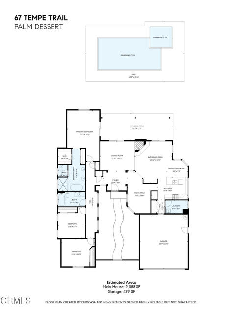 Detail Gallery Image 56 of 56 For 67 Tempe Trl, Palm Desert,  CA 92211 - 3 Beds | 2 Baths