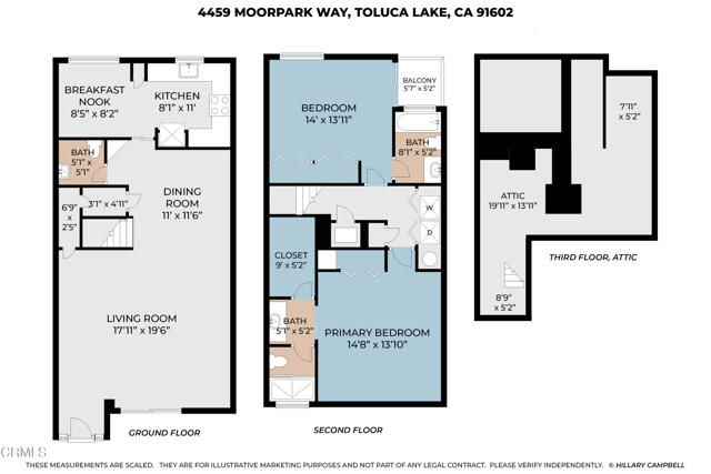 Detail Gallery Image 66 of 66 For 4459 Moorpark Way, Toluca Lake,  CA 91602 - 2 Beds | 2/1 Baths