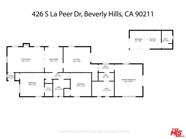 426 La Peer Drive, Beverly Hills, California 90211, 4 Bedrooms Bedrooms, ,3 BathroomsBathrooms,Single Family Residence,For Sale,La Peer,24402941