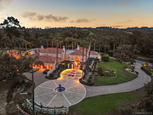 16756 Los Morros, Rancho Santa Fe, California 92067, 7 Bedrooms Bedrooms, ,8 BathroomsBathrooms,Single Family Residence,For Sale,Los Morros,250017633SD