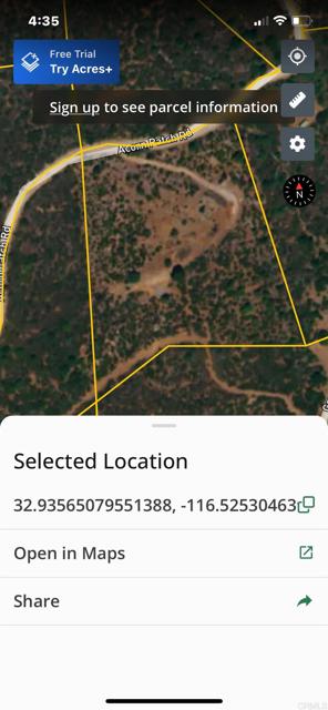 Detail Gallery Image 8 of 8 For 5566 Acorn Patch Rd., Julian,  CA 92036 - – Beds | – Baths