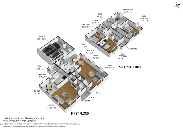 Detail Gallery Image 50 of 53 For 1615 S Adams St, Glendale,  CA 91205 - 4 Beds | 2 Baths