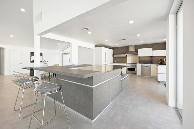 toward kitchen