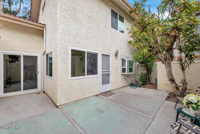 Large Private Patio For Entertaining