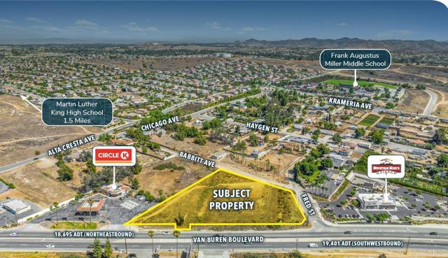 Listing Details for 0 Van Buren Blvd. & Fred Street, Riverside, CA 92508