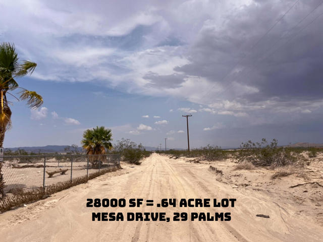 0 Mesa Drive, 29 Palms CA: https://media.crmls.org/mediaz/e72c5bd5-1213-4d7a-a49f-473eb2a0c544.jpg