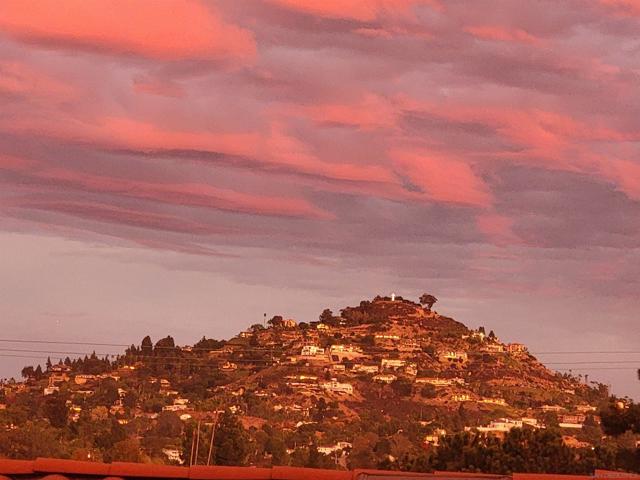 Views of Mount Helix Sunset