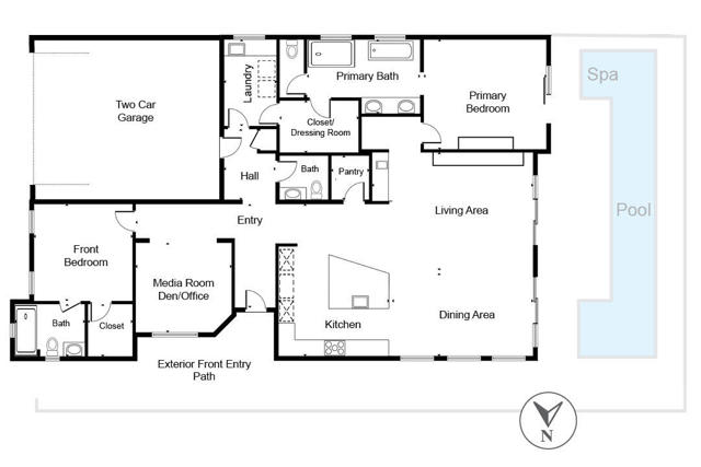 Floor plan - artist's rendering
