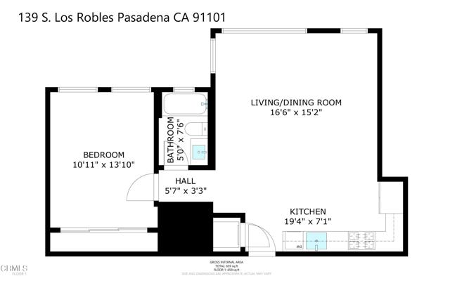 Image 2 for 139 S Los Robles Ave #107, Pasadena, CA 91101