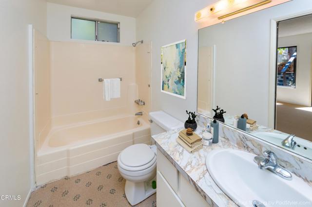 Virtually Staged Bathroom