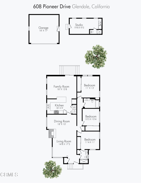 Detail Gallery Image 30 of 30 For 608 Pioneer Dr, Glendale,  CA 91203 - 3 Beds | 2 Baths